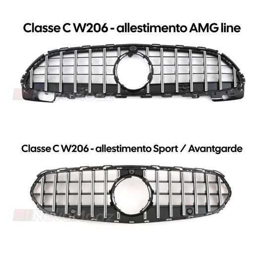 Griglia Panamericana Cromata Classe C W206 2021+