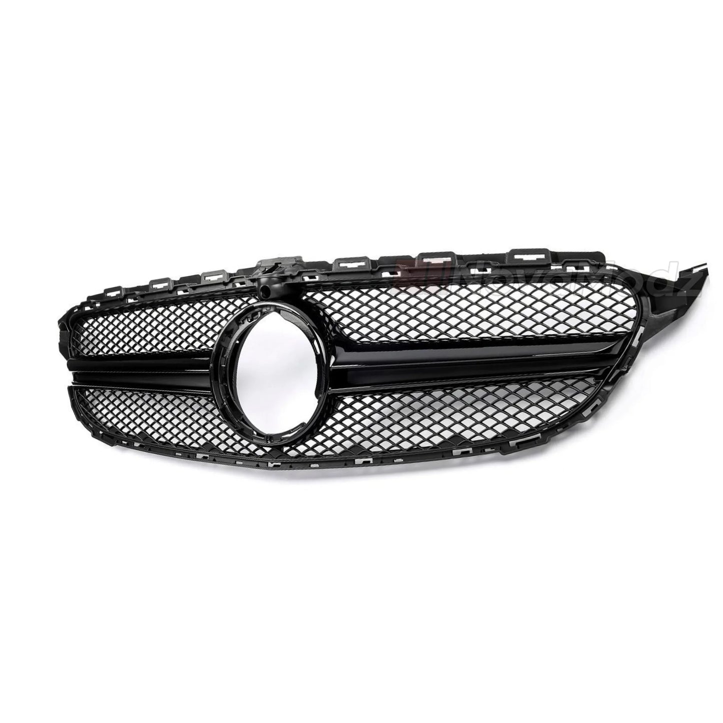 Accessori estetici Mercedes Classe C W205 - Griglia Stile Amg Nero Lucido stile AMG | NovaModz