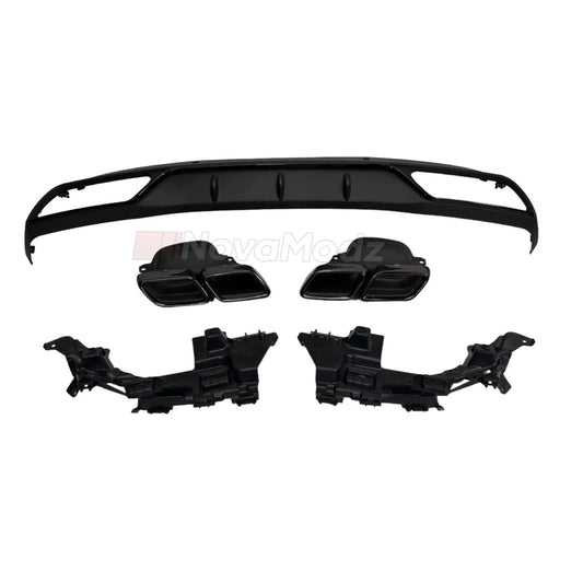 Diffusore Posteriore Stile C63 Classe C STANDARD W205 2014-2021