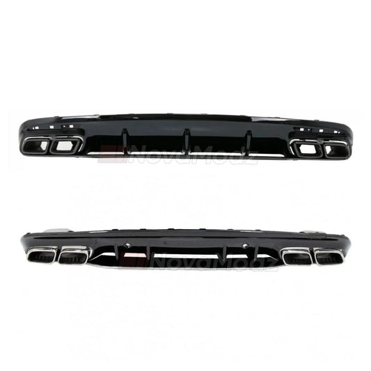 Diffusore Posteriore Stile C63 Classe C W205 2014-2021