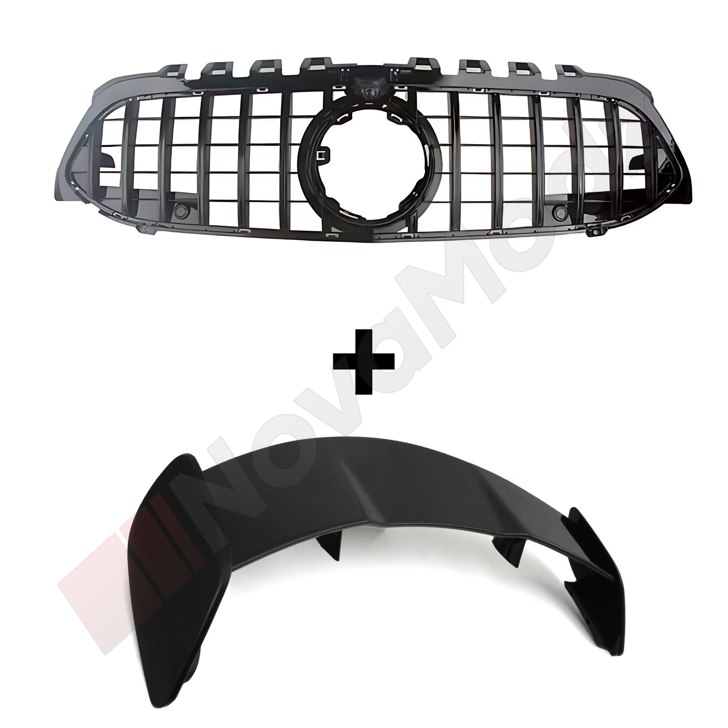 Pacchetto Griglia Panamericana + Spoiler stile A45S (W177)