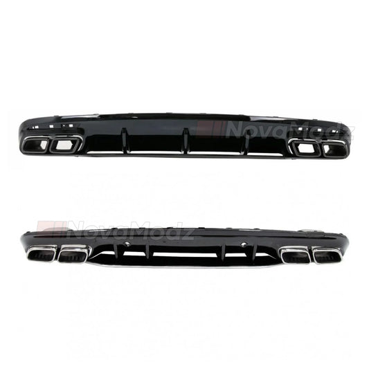 Diffusore Posteriore Stile C63 Classe C W205 Coupè e Cabrio