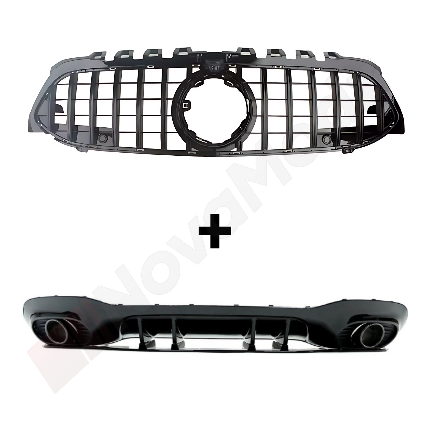 Pacchetto Griglia Panamericana + Diffusore stile A35 (W177)