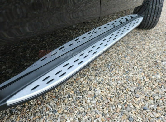 Pedane Laterali Argento GLC W253 2015-2022