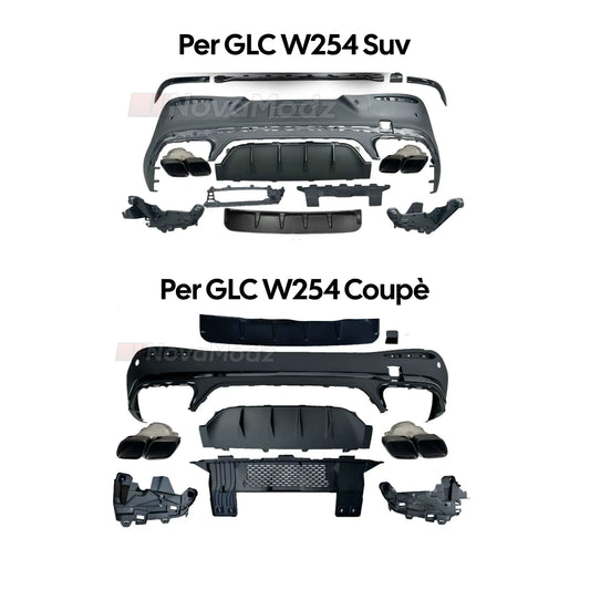 Diffusore Posteriore GLC W254 2023+
