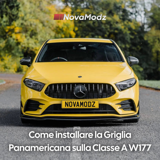 Come installare la Griglia Panamericana sulla Classe A W177 (guida passo passo)