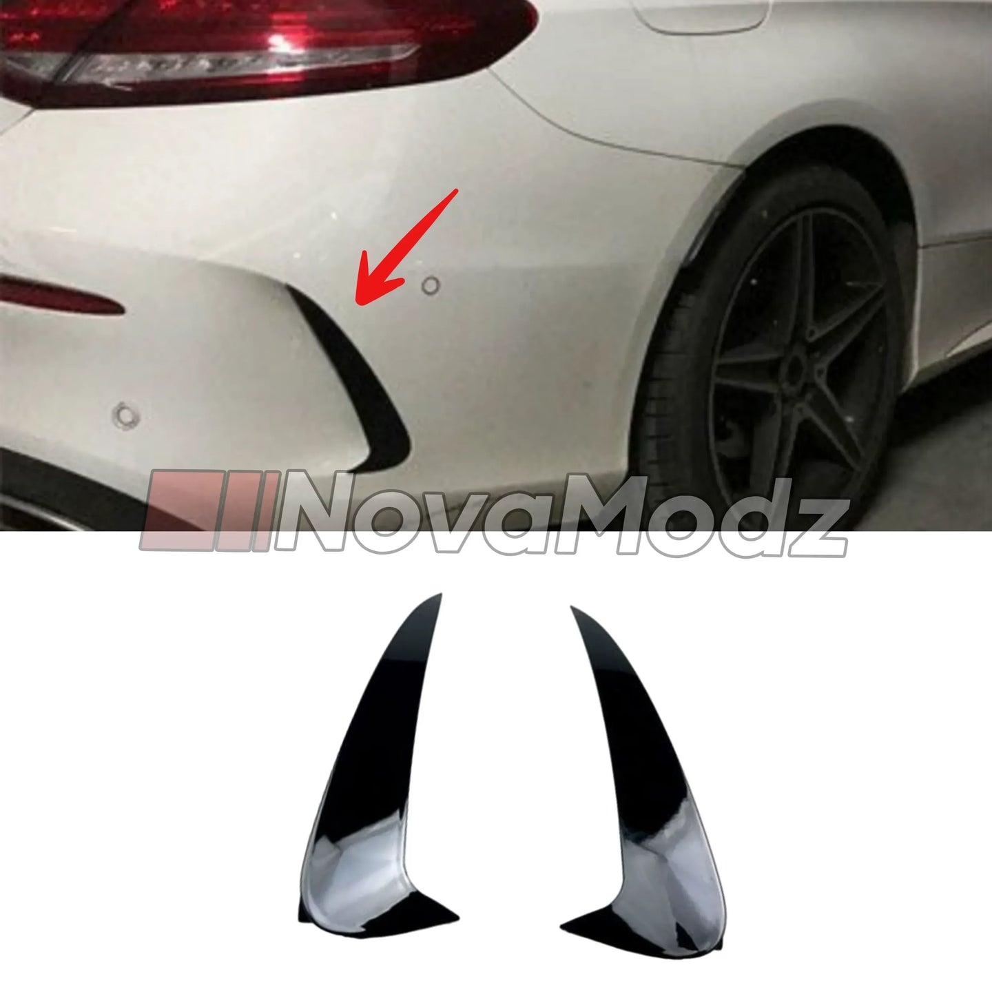 Flaps Posteriori Classe C C205 A205 Coupè e Cabrio | NovaModz