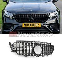 Griglia Panamericana Nero Lucido per Mercedes-Benz Classe E W213 2016-2019 | NovaModz