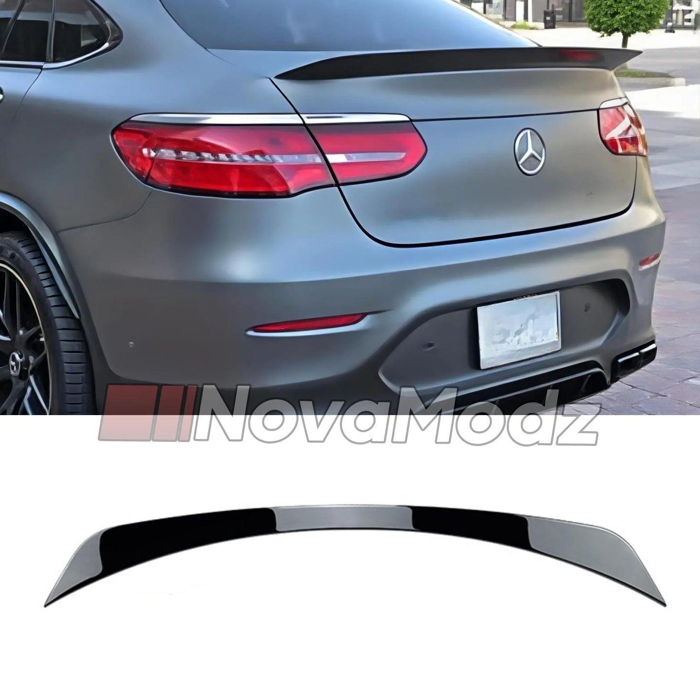 Spoiler per Mercedes-Benz GLC Coupè W253 2015-2022 | NovaModz