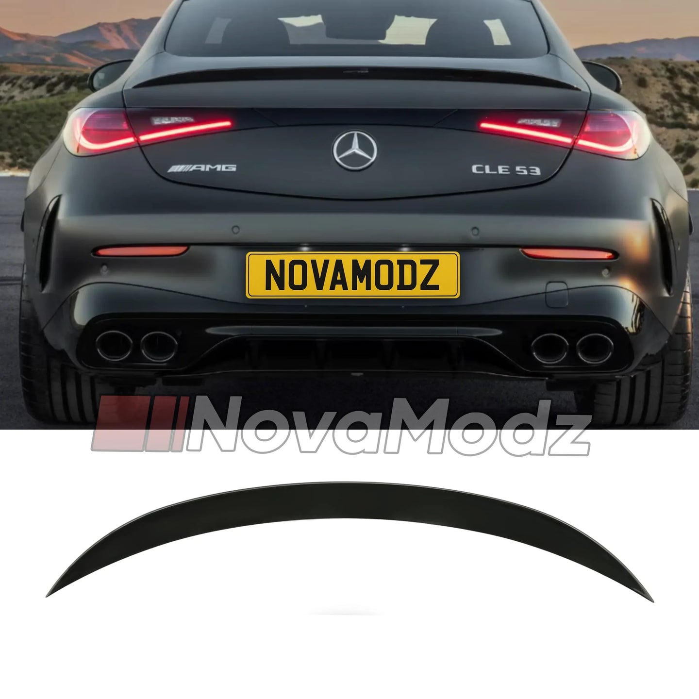Spoiler Lip Per Mercedes CLE | NovaModz