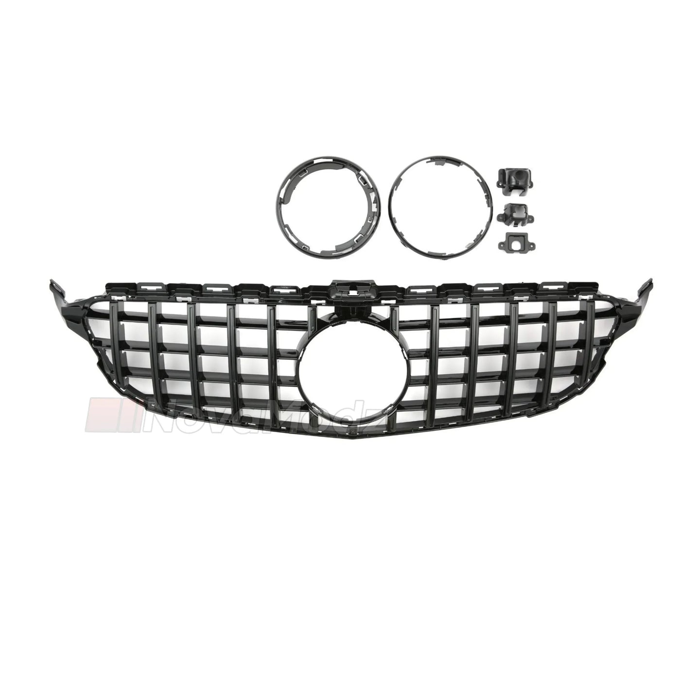 Installazione griglia panamericana Mercedes Classe C W205 - Kit montaggio incluso | NovaModz
