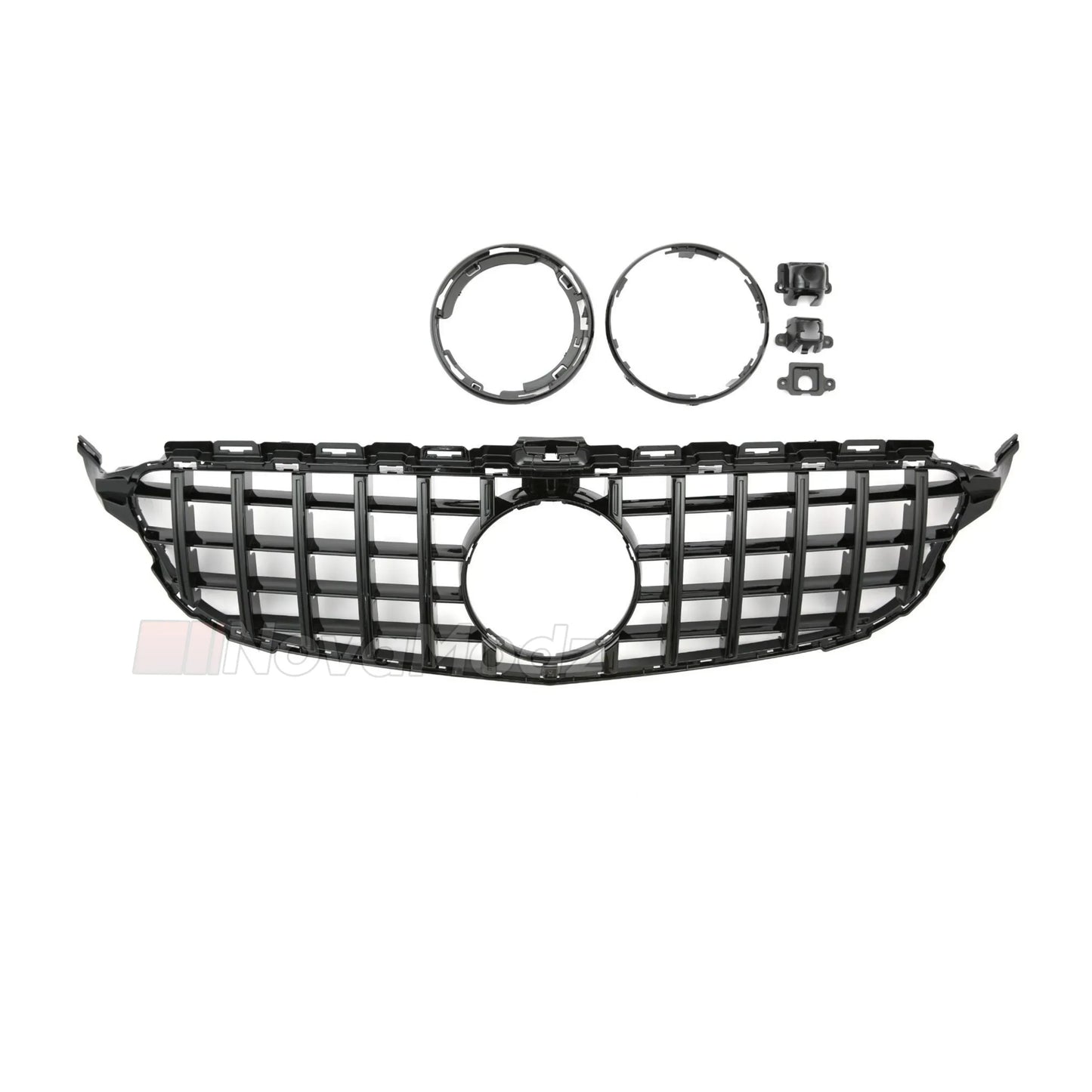 Installazione griglia panamericana Mercedes Classe C W205 - Kit montaggio incluso | NovaModz