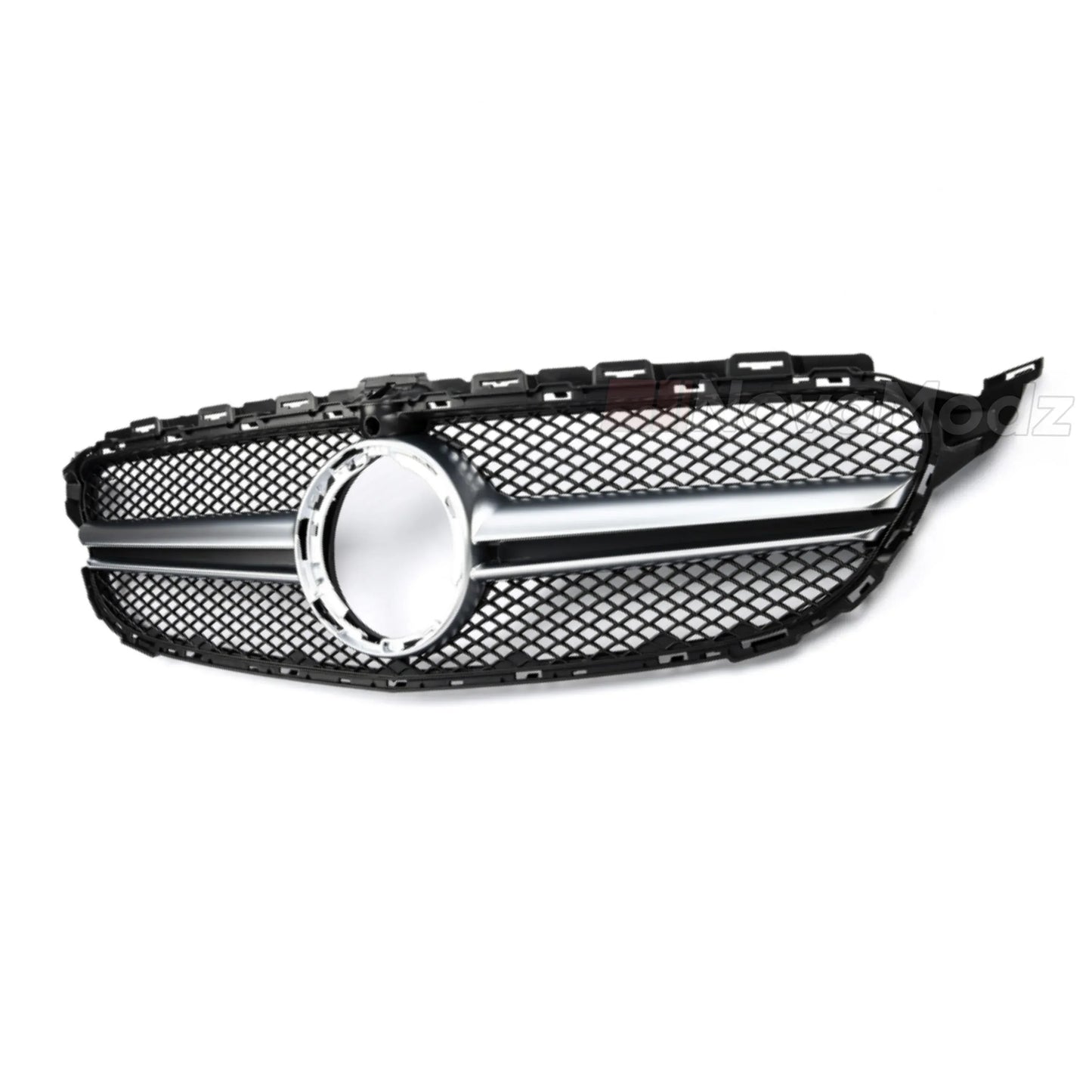 Accessori estetici Mercedes Classe C W205 - Griglia Stile Amg Cromato stile AMG | NovaModz