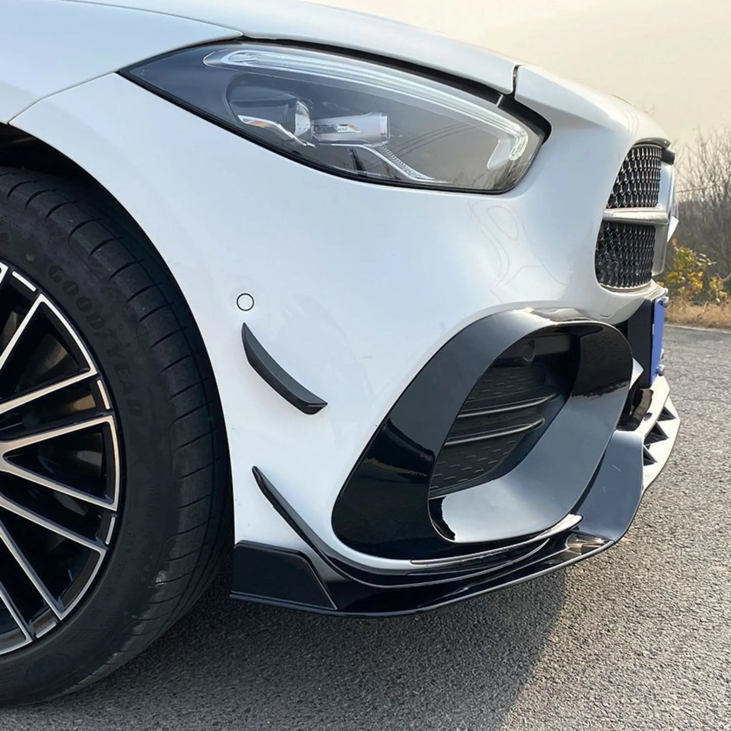 Installazione kit aerodinamico Mercedes Classe C W206 - Kit montaggio incluso | NovaModz