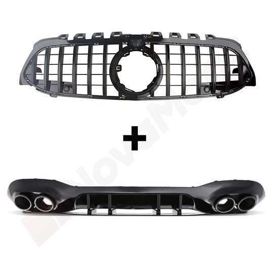 Pacchetto Griglia Panamericana + Diffusore stile A45S (W177)