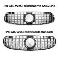 Installazione griglia panamericana Mercedes GLC W253 - Kit montaggio incluso | NovaModz