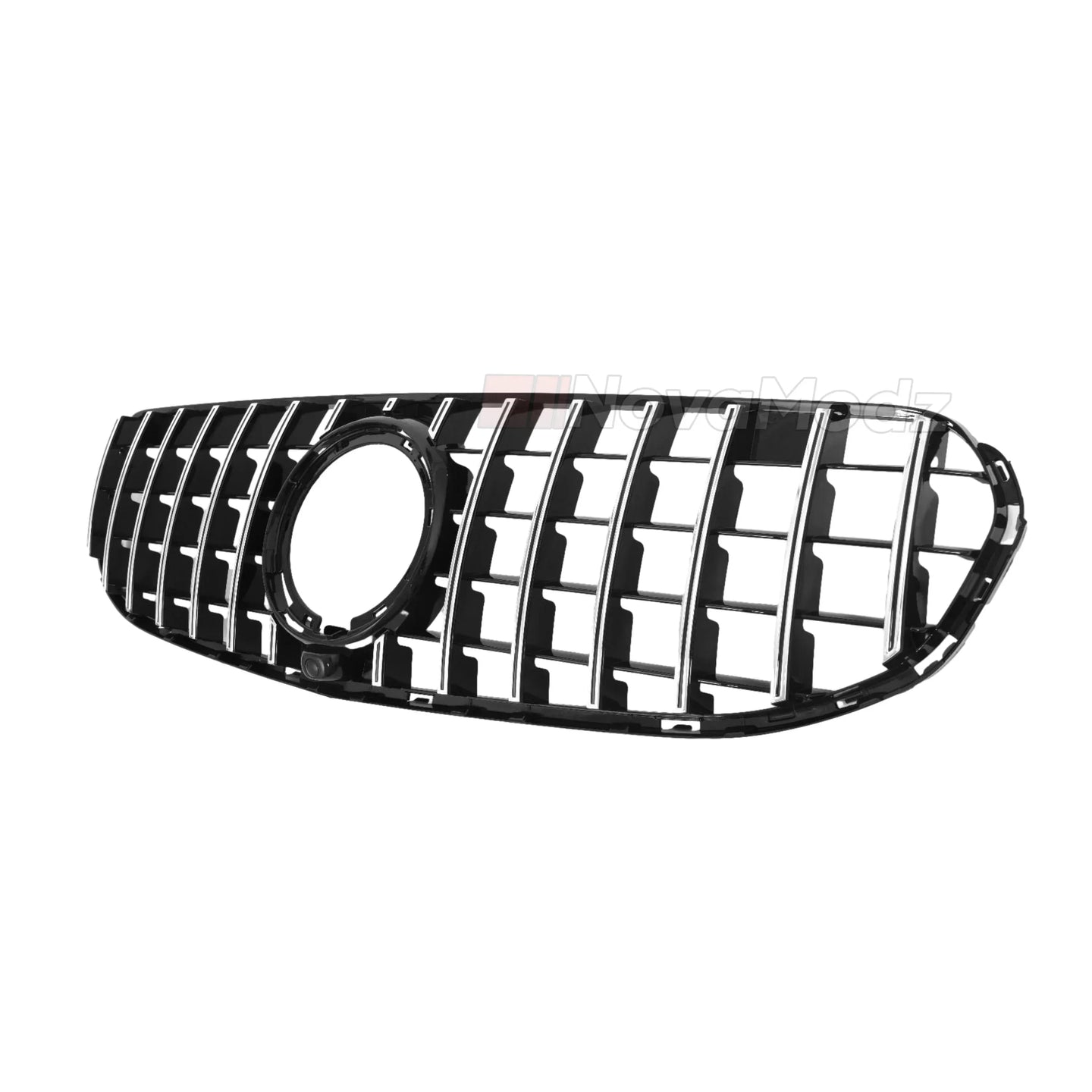 Accessori estetici Mercedes GLC W253 - Griglia Panamericana Cromata stile AMG | NovaModz