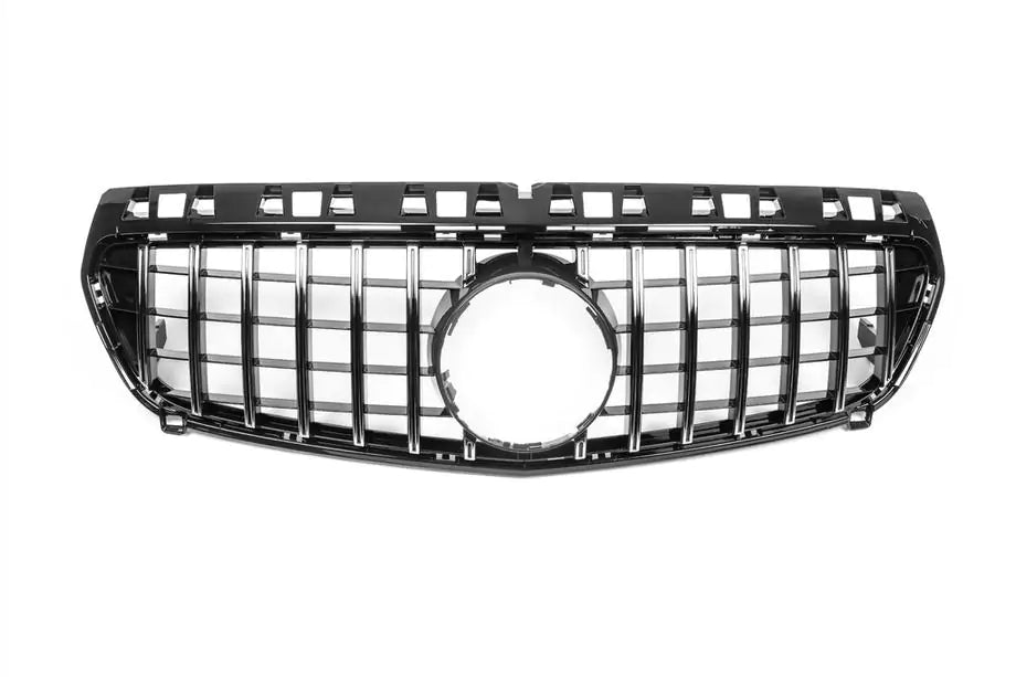 Griglia Panamericana cromata per Mercedes Classe A W176 2012–2015 – vista frontale