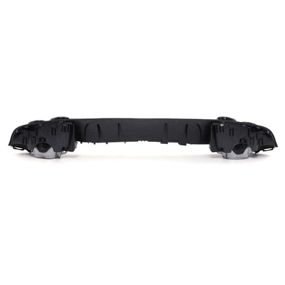 Vista completa del diffusore AMG style con terminali su Mercedes Classe A W177