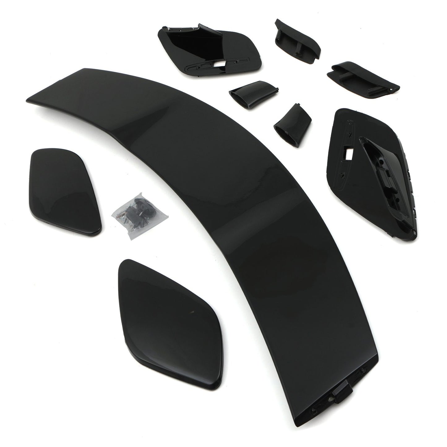 Kit spoiler posteriore stile A45 per Mercedes Classe A W177 con accessori di montaggio