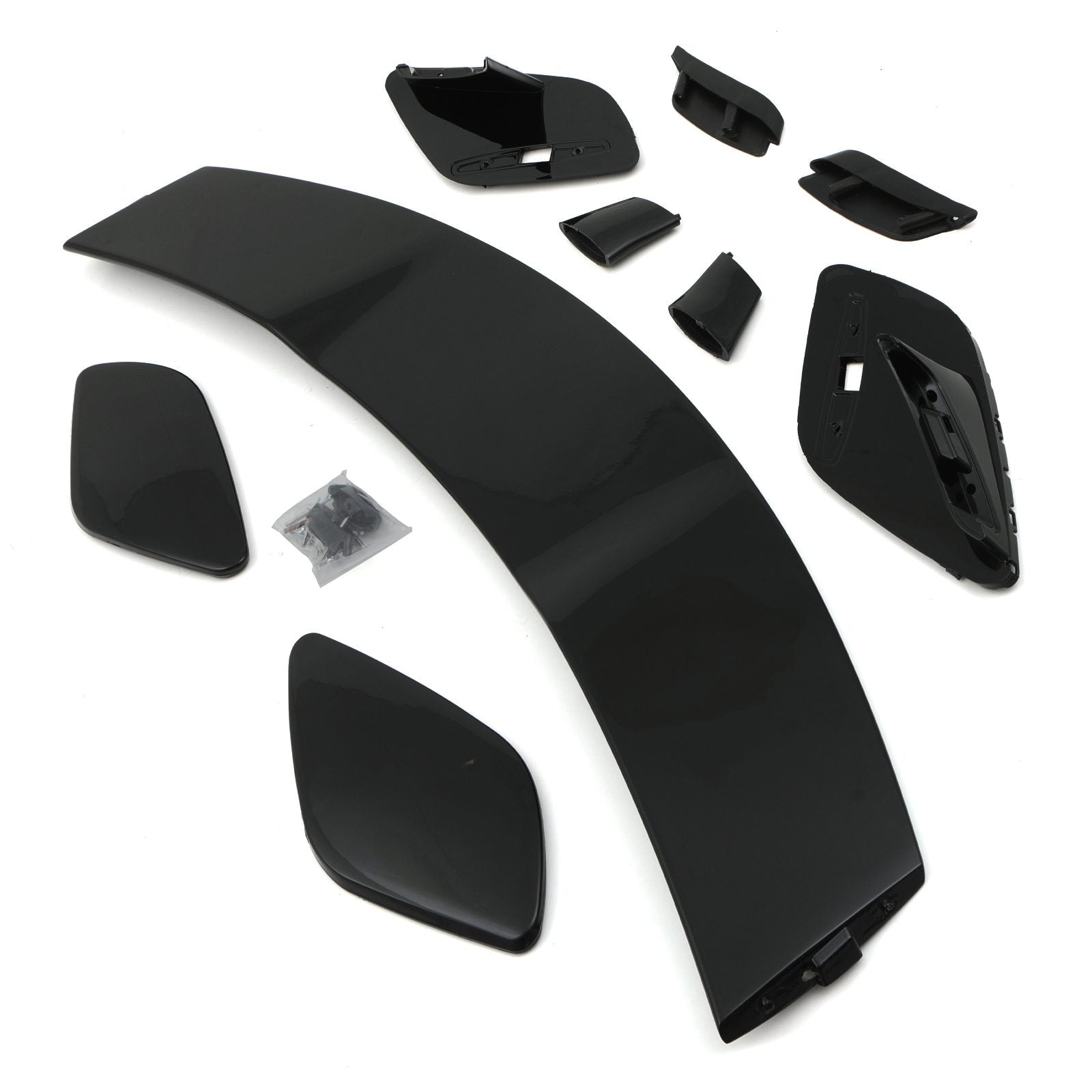 Kit spoiler posteriore stile A45 per Mercedes Classe A W177 con accessori di montaggio