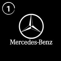 Proiettore Sottoporta per Mercedes-Benz (Coppia) | NovaModz