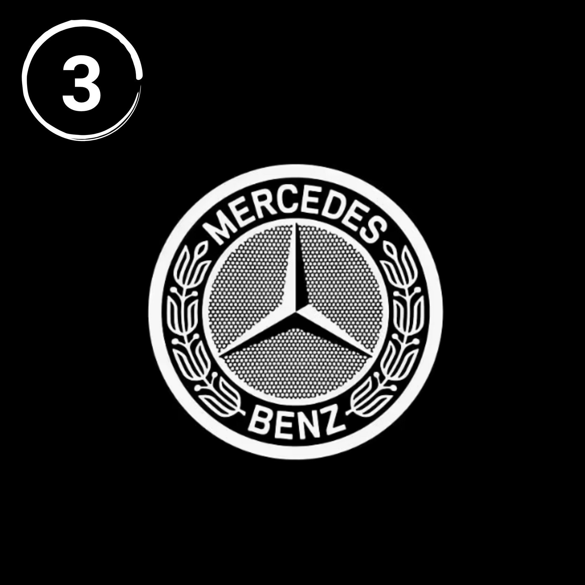proiettore-sottoporta-mercedes-logo-mb