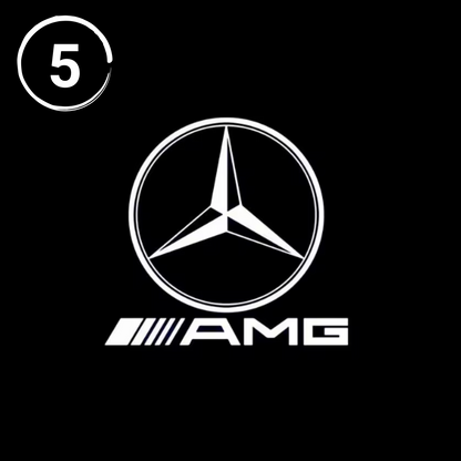 proiettore-sottoporta-mercedes-logo-mercedes-amg