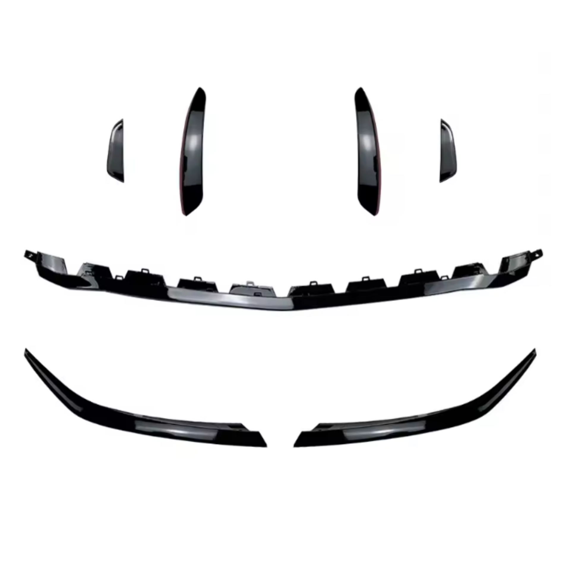 Splitter anteriore compatibile Mercedes Classe A W177 2018–2022 foto prodotto